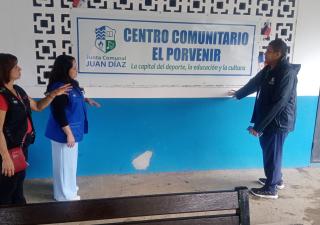 Recorren Centro de Promoción de Salud y Bienestar en Juan Díaz