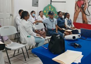 Primera reunión de evaluadores y observadores en Coclé