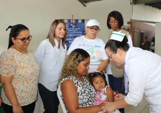 Inicia la campaña de seguimiento contra el sarampión en Panamá Norte