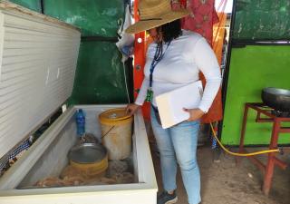  Vigilancia de alimentos y bebidas en áreas de carnaval en Herrera 