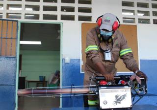 Control de Vectores de San Miguelito realiza jornada de fumigación