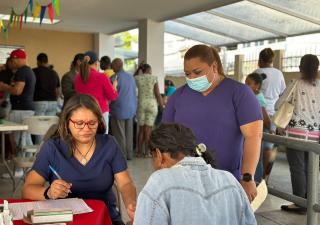 Feria de salud benefició a población en el corregimiento de Río Abajo