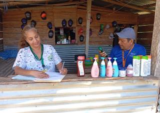 Operativo de Salud Pública en comunidades