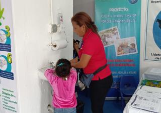 Región de salud Panamá Oeste continúa con las acciones en el último día de feria