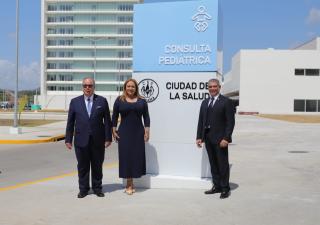 Ministro Sucre participó del acto de inauguración de la Ciudad de la Salud 