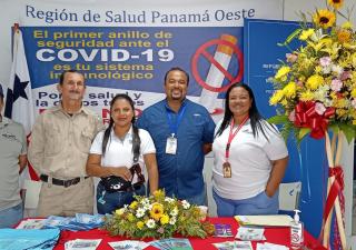 Continúan orientando a la población en la feria de La Chorrera