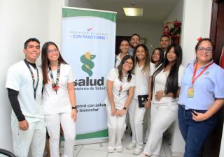 Estudiantes de la Universidad Americana (UAM) visitan el Ministerio de Salud para fortalecer acciones de prevención del VIH