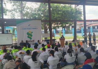 Minsa realiza jornada contra el dengue en el distrito de la Pintada