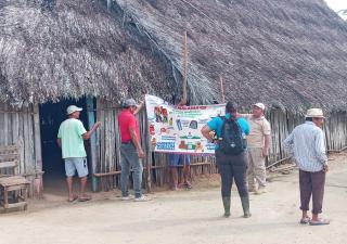 Minsa en Kuna Yala realiza jornada de prevención en la comunidad de Isla Pino
