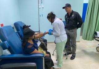 Director regional de Salud de Panamá Este visita las instalaciones del Minsa Capsi de Tortí