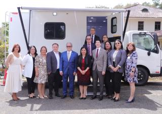 Minsa recibe en donación una Unidad Móvil de Salud Mental por parte de la Agencia de la ONU para los Refugiados