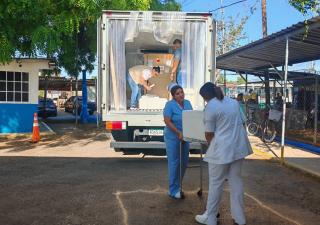 Minsa Los Santos recibe 10 mil dosis de vacuna contra la influenza 