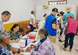 Regional de Salud de Los Santos participó en Feria Interinstitucional de MIDES