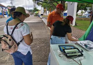 Operativo sanitario durante las festividades patrias en Los Santos