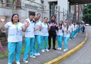 Minsa realiza cadena humana en el Día Mundial del Lavado de Manos 