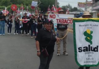 Minsa conmemora el Día Mundial de No Fumar en Penonomé y Aguadulce