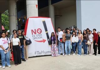 El Ministerio de Salud y la Universidad Tecnológica de Panamá unen esfuerzos para concientizar a la comunidad universitaria en el Día Mundial sin Tabaco 2026