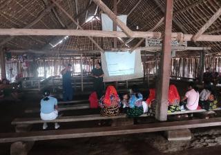 Región de Salud de Kuna Yala realiza charla educativa sobre la hipertensión
