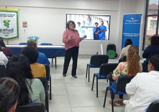 Reunión con los comités de buen trato de la región de salud Panamá Oeste