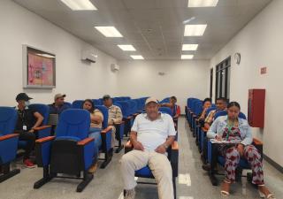  Reunión de conducción en el Hospital Guillermo Sánchez Borbón en Bocas del Toro