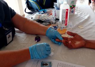 Más 100 personas acudieron a la gira de salud en la comunidad de La Esmeralda en Chilibre