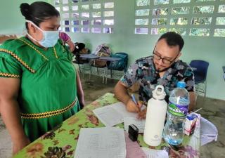 Gira médica integral en la comunidad de Salto Dupí Distrito de Mironó, Minsa Ngäbe Buglé