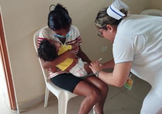 Concurrida gira de Salud en Los Abanicos, corregimiento de David Sur