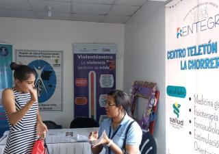 Continúan operativos de salud en la Feria Internacional de La Chorrera