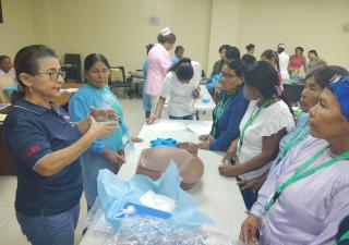 MINSA capacita a las parteras tradicionales de la comarca Emberá-Wounaan y de la provincia de Darién