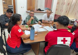 MINSA se reúne con personal de la Cruz Roja Panameña