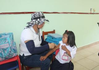 Con éxito se desarrolla en Veraguas Jornada de Vacunación contra el Sarampión 