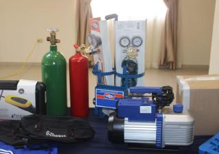 Realizan sensibilización y entrega simbólica de kits 