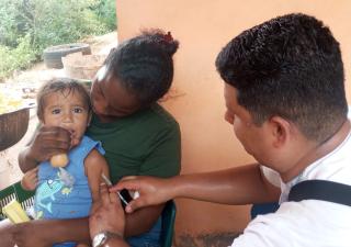 Más de 6 mil 489 infantes han sido vacunados en Panamá Oeste
