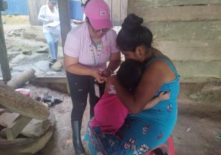 Más de 7 mil niños han sido vacunados contra el sarampión en Bocas del Toro
