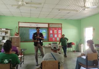  Salud participa en reunión de evaluación en el corregimiento  La Gloria en Bocas del Toro