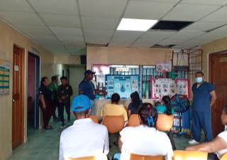 Dictan charla sobre la importancia del agua en Chiriquí Grande