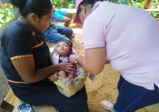  Avanza un 62% vacunación contra el sarampión en Bocas del Toro