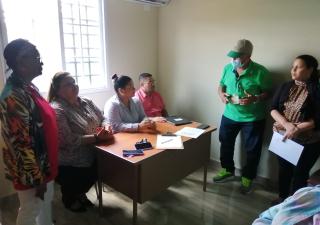 Se realiza toma de posesión y juramentación de nueva junta directiva  en el corregimiento del distrito de Arraiján