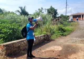  Cierran la tercera semana de la Campaña de Vacunación contra el sarampión en un 54% de cobertura en Panamá Oeste