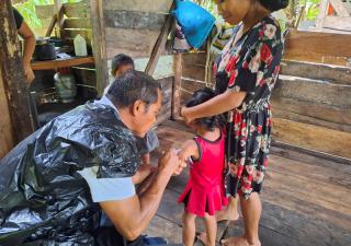 Más de 12 mil niños vacunados contra el sarampión en Bocas del Toro