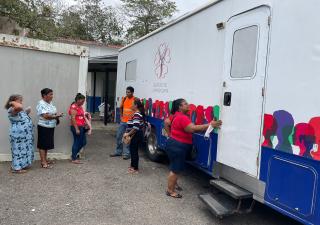 Despacho de la Primera Dama y Minsa realizan jornada de salud en Colón