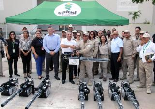 90 termonebulizadoras para combatir el Dengue recibe Control de Vectores  