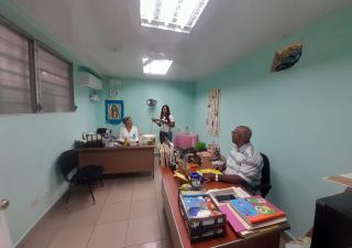 Promoción de la salud de Colón se reúne con escuelas