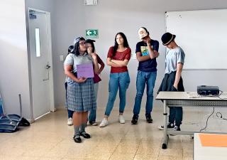 Jóvenes del Colegio Padre Juan José Cánovas participan en el taller "Prevención del Bullyin y Técnicas de manejo de estés en adolescentes