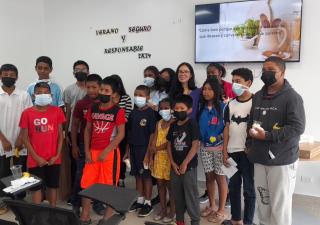 En Centro de Salud de Kuna Nega capacitan a través del Programa Escolar y de Adolescentes