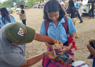 Jornada de vacunación Antirrábica en el Naranjal I.P.T. México Panamá