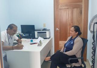 Minsa brinda atención al personal de la Autoridad Marítima de Panamá en Chiriquí Grande