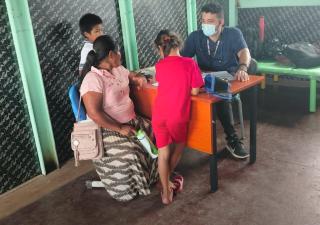 Realizan gira de atención de salud en Santa Fe, Darién