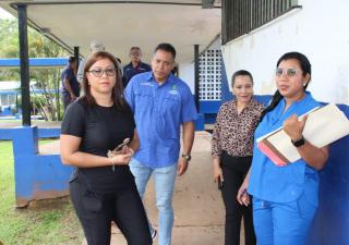  Región de salud en Panamá Oeste verifica avances sanitarios en el IPT de Capira