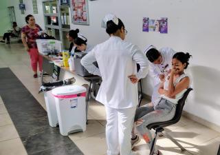 Aplican 76 mil 800 dosis de vacunas contra la influenza en Chiriquí